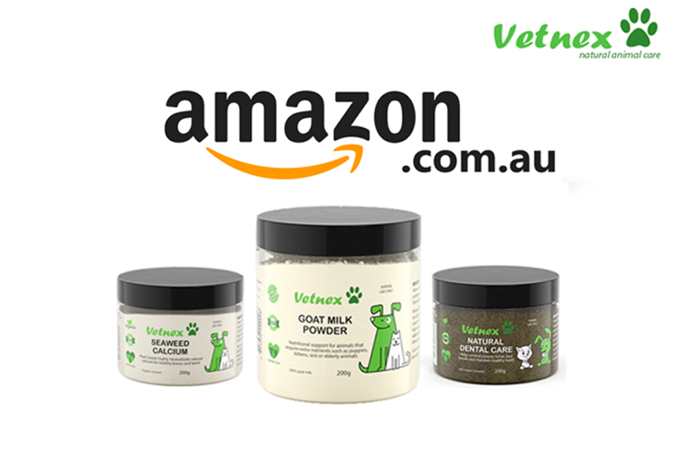 Vetnex Product Range Available on Amazon